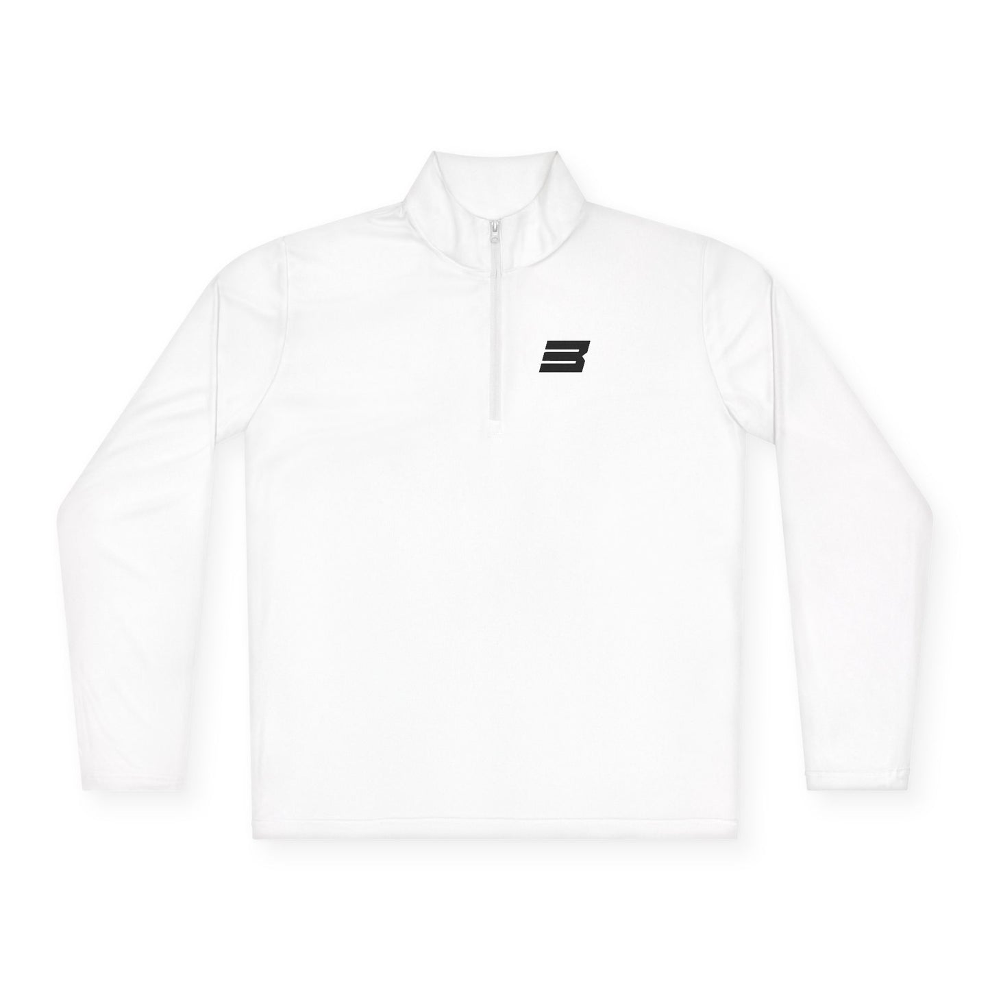 MONOCHROME CREST QUARTER-ZIP