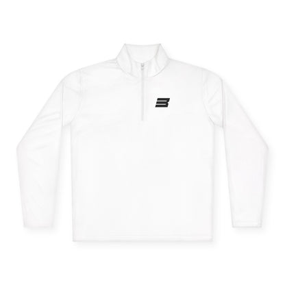 MONOCHROME CREST QUARTER-ZIP