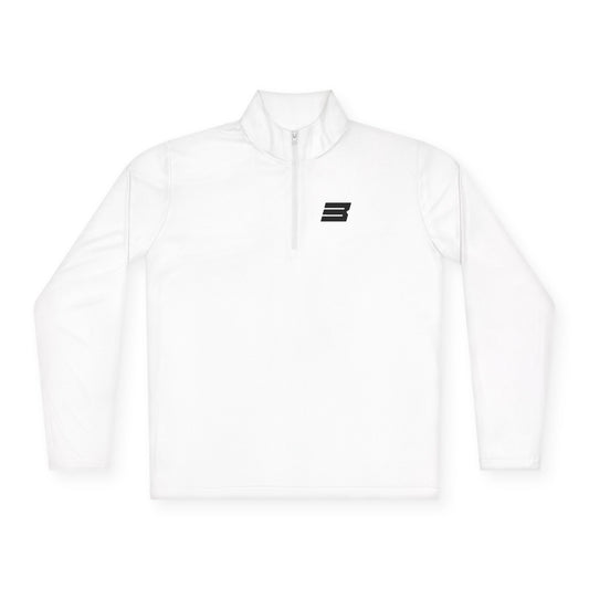 MONOCHROME CREST QUARTER-ZIP